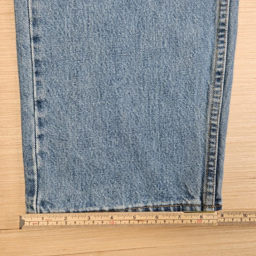 Vintage Levis Y2K Loose Straight Fit Jeans Mens 34x32 Blue Denim Casual Workwear